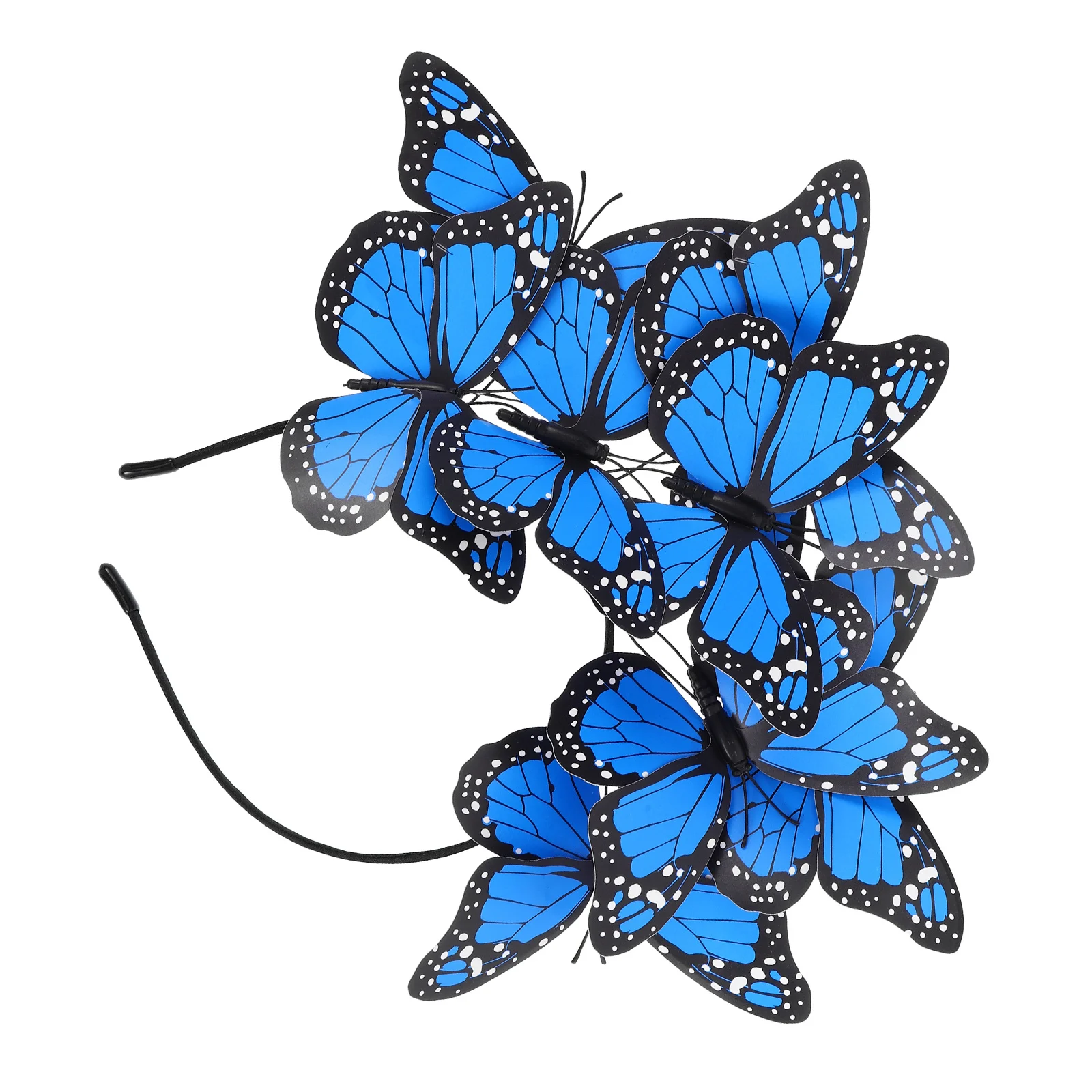 

Butterfly Headband Charming Elegant Design Durable Plastic Material For Party Wedding Festival Carnival Tea Party Hair