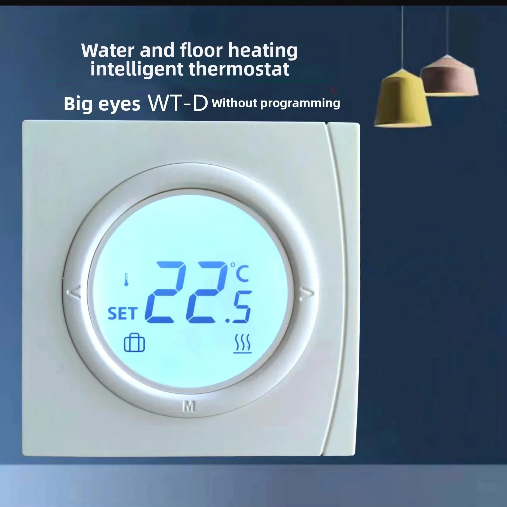 

Водяной подогрев пола, большие глаза, интеллектуальная панель контроллера температуры WT-D