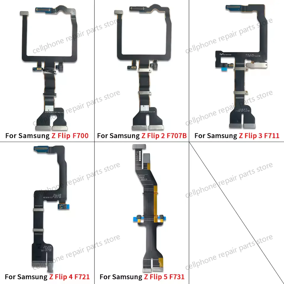 Main Board Motherboard Connector LCD Flex Cable Ribbon Replacement Parts For Samsung Z Flip 2 3 4 5 F1707B F711 F721 F731 F700 image 4