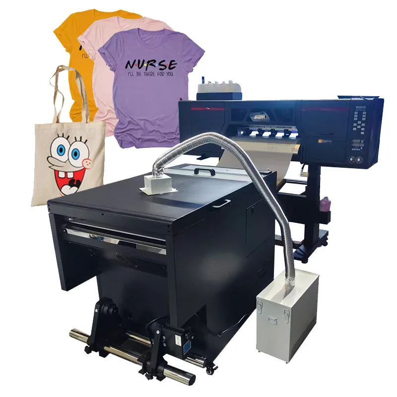 Santos Dtf Printer A1 Xp600 I1600a1 I3200A1 Head Hoson Board Dual Head Dtf Pet Film 60Cm Dtf Printer For Tshirt