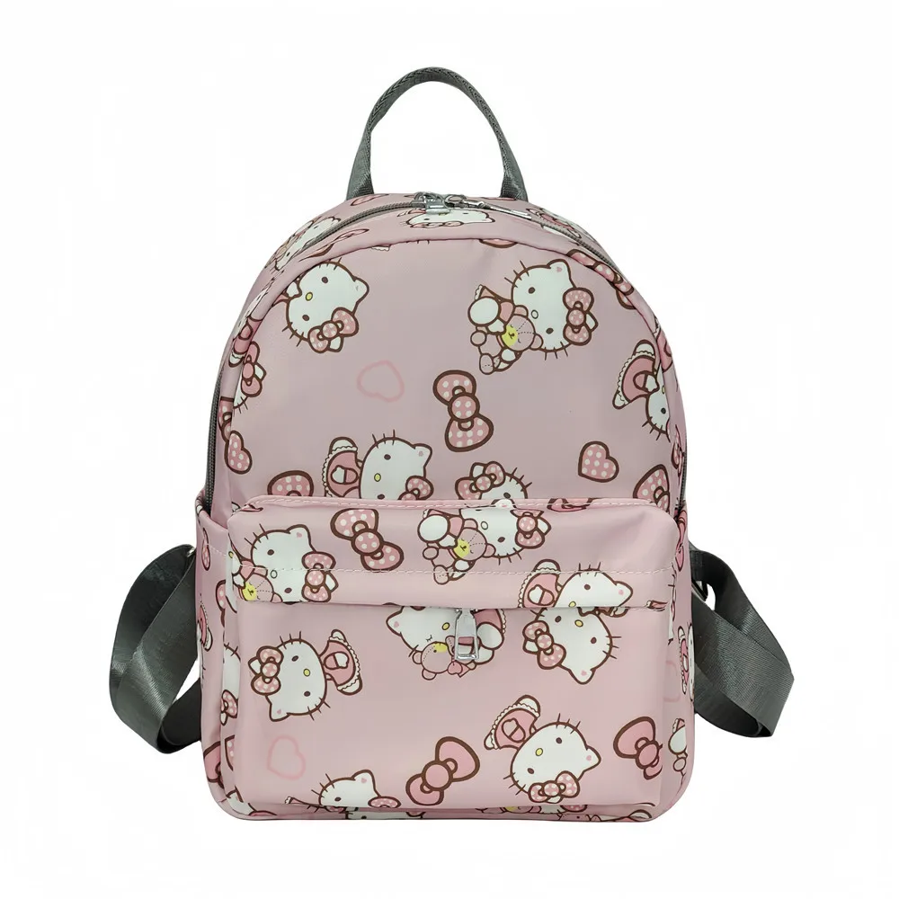 

Sanrio hello kitty new mini cartoon backpack kuromi ins girls leisure travel storage bag children's schoolbag handbag