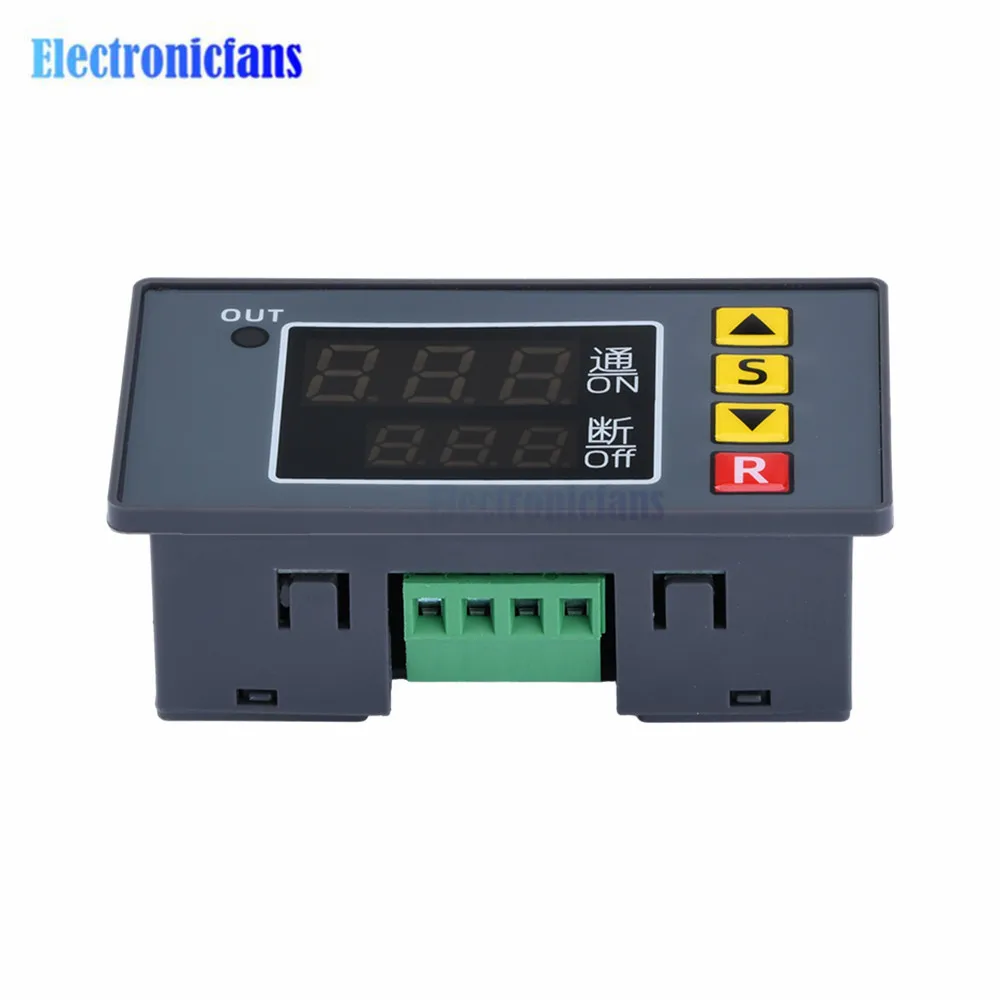10A AC 110V 220V 12V Zeitrelais-Modul – Programmierbare Zeitverzögerung für Beleuchtung, Wasserpumpen und Motoren – Detail 25