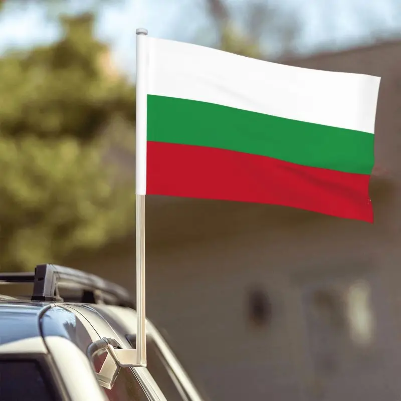 12x18inch Bg Bgr bulgaria flag For Decoration 30x45cm Car Flags