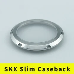 New SKX007 SKX Ultra-Thin Case Back 316L Sapphire Stainless Steel Polished + Brushed Finish With Gasket