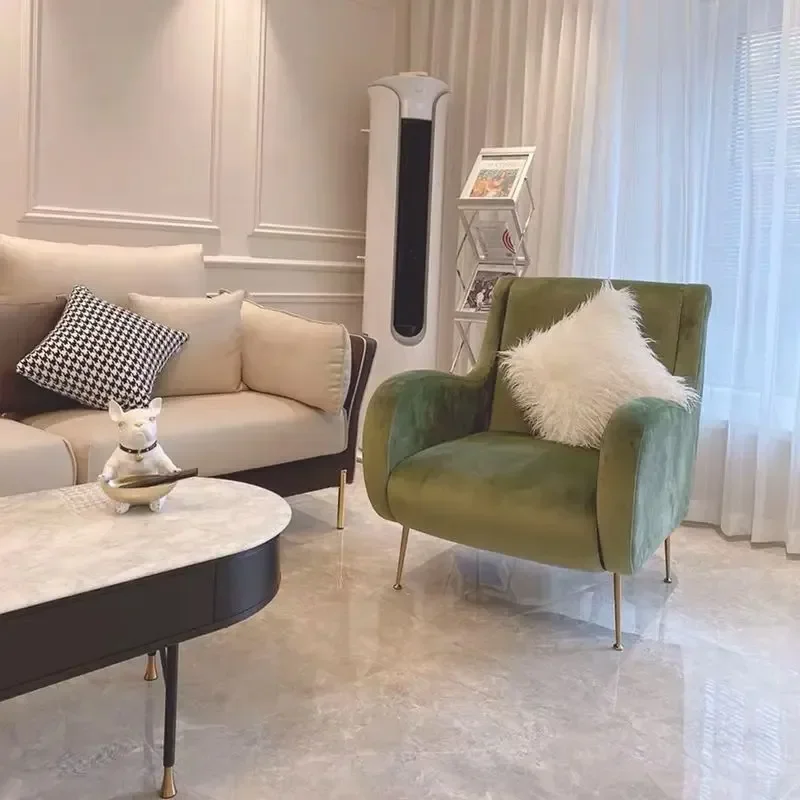 

Comfort Large Living Room Chairs Minimalist Relax Armchair Bedroom Living Room Chairs Modern Comfy Sillas De Sala Home Furniture