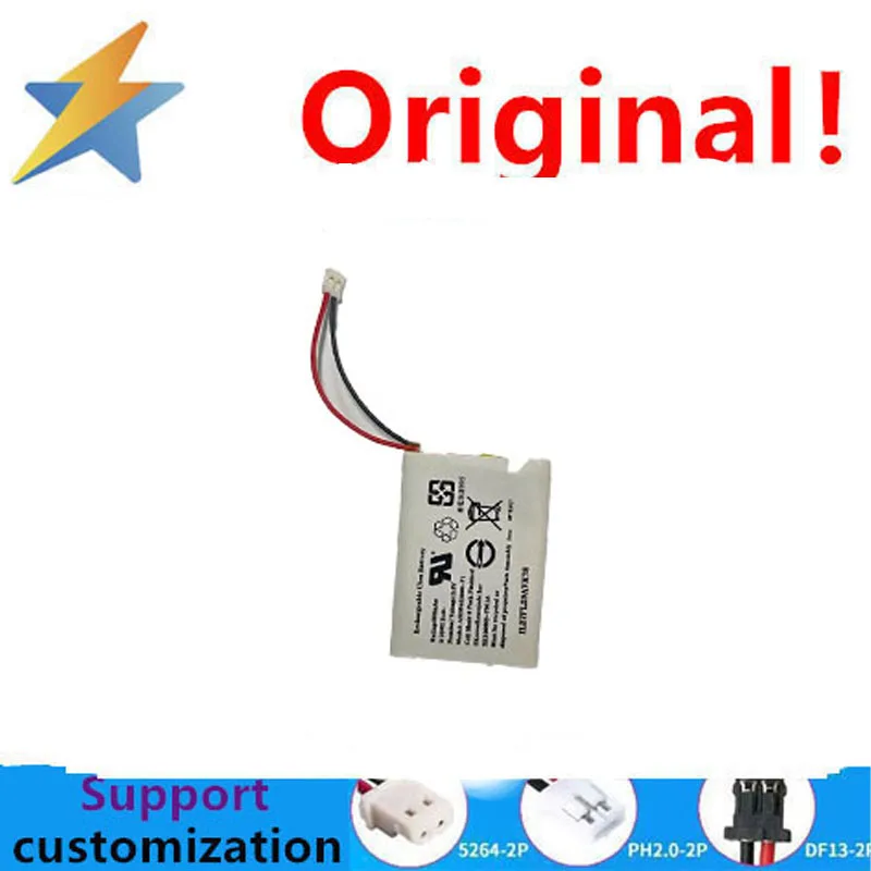 Original genuine 402030 lithium rechargeable battery 300MAH 3.7V strong light flashlight with cable capacity of 2.54