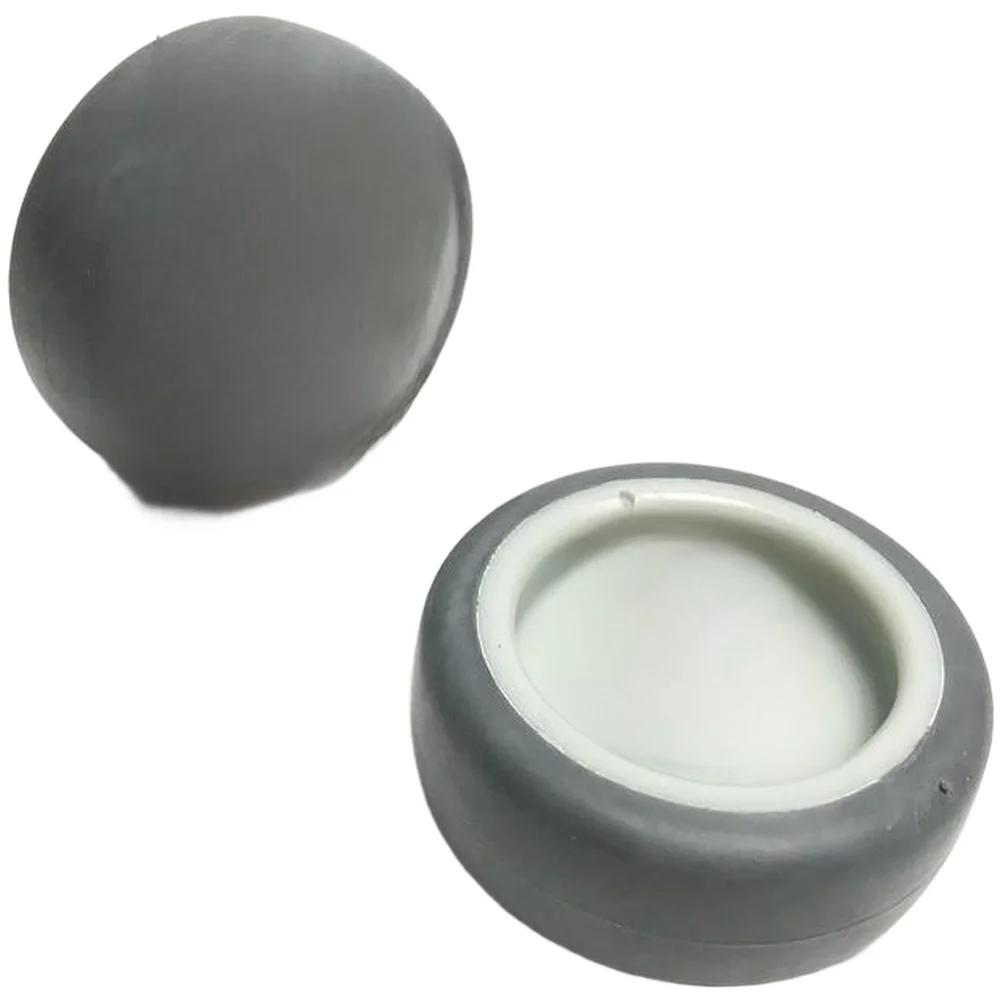 50mm Black Rubber Wheel 10mm Center Hole for Attaching to Workstations Gym Racks and Portable Equipment Stands