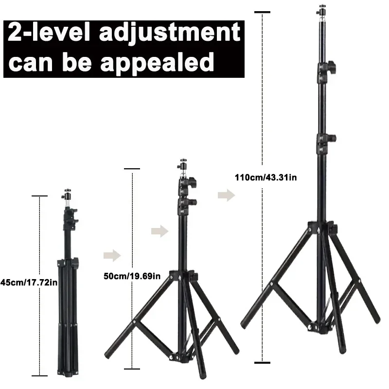 Projection Bracket Universal Floor Standing Foldable Extendable Thickened Tripod Universal Gimbal Projection Tripod Portable