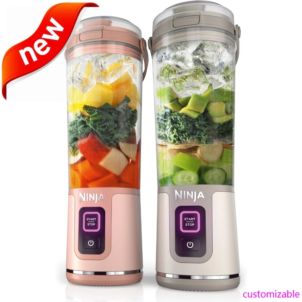 

NEW-BC155PS Портативный блендер Blast из двух штук, беспроводной, 18 унций. Сосуд, персональный блендер для коктейлей и смузи, не содержит BPA, герметичный