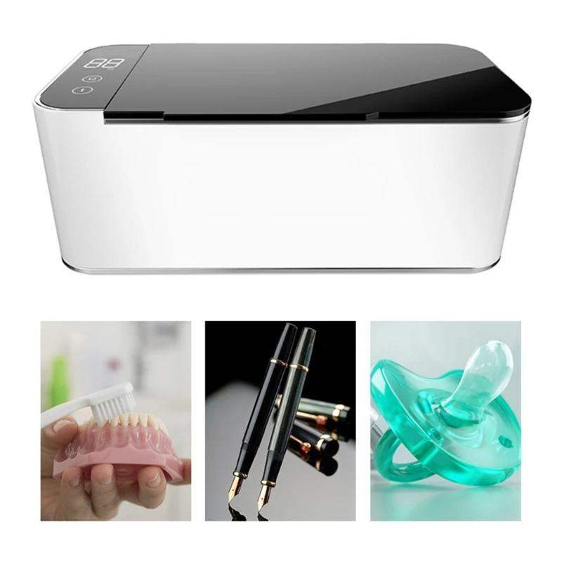 Multiuse Ultrasonic Cleaner for Glasses Effective Jewelry Rings Cleaning Machine