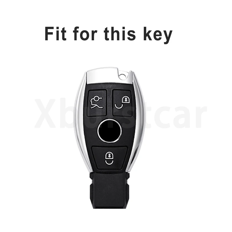 TPU Car Key Shell Case Cover Fob Holder For Mercedes Benz A B C R G E S Class GLK GLA W204 W205 W210 W212 W221 W222 CLK W245