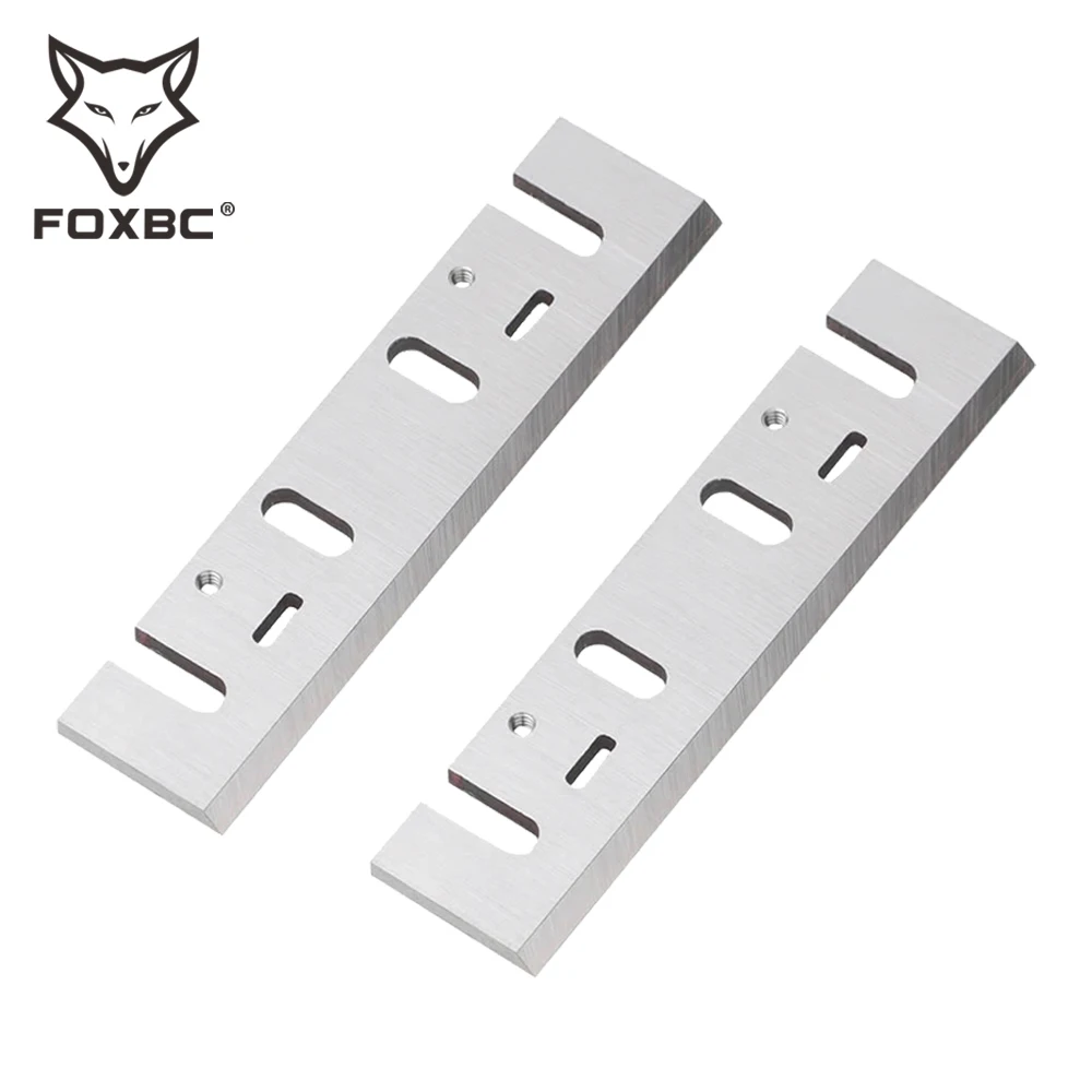 FOXBC 136x32x3 mm Planer Blades for Makita 1804N Electric Planer -set of 2