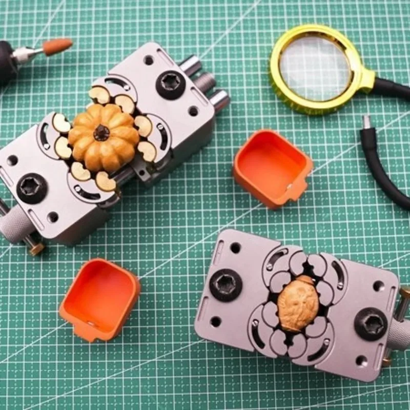 

Мини-тиски BHTS-Mini 1 дюйм из алюминиевого сплава с наковальней - портативный инструмент для мастерской, для рукоделия и металлообработки