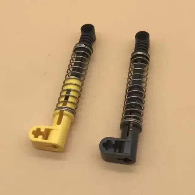 2909c03 18404 4/8PCS 9.5L Shock Absorbing Arm Building Blocks Soft Spring Damper Technical MOC Parts for DIY Robot Car Toys