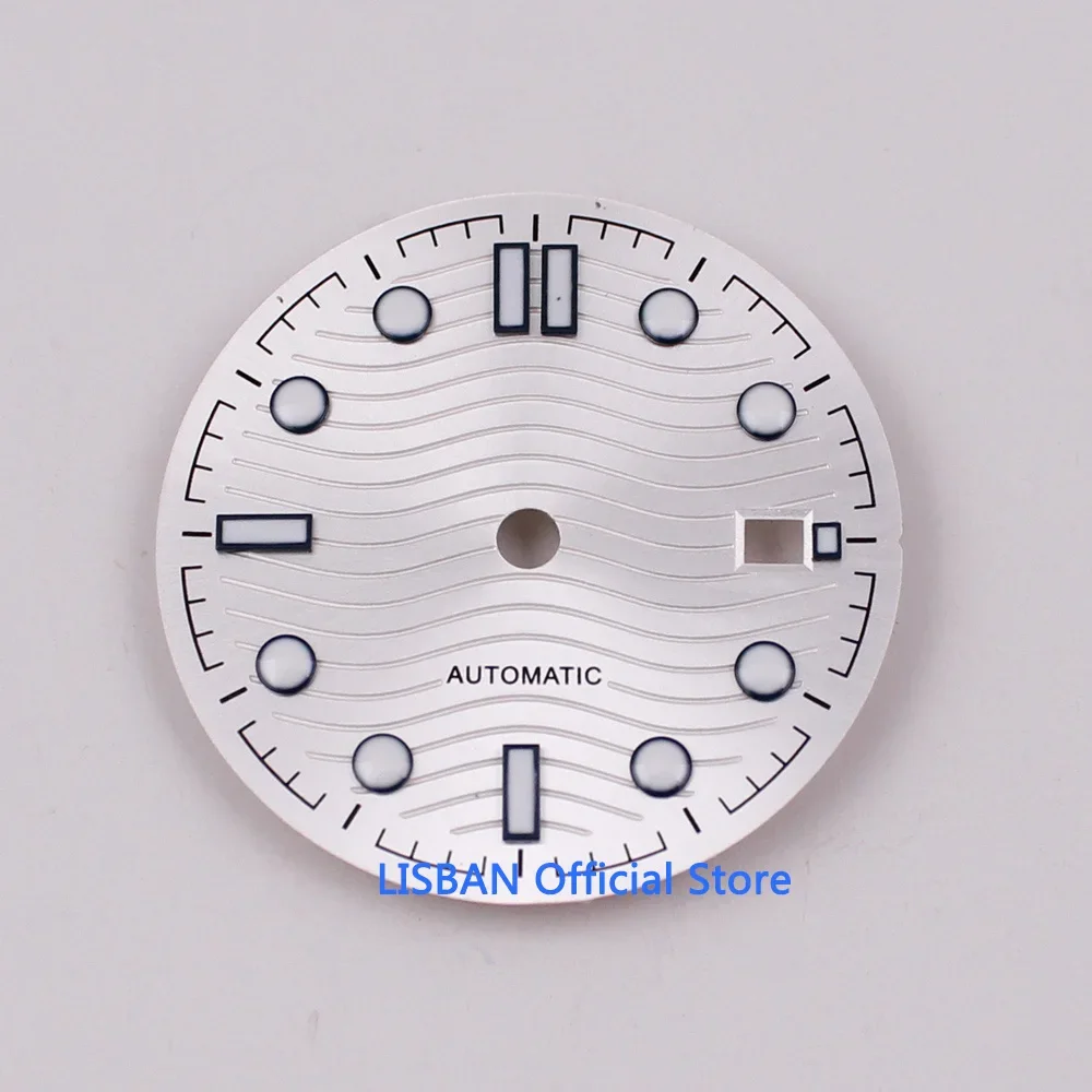 31mm Adjust ETA 2824 2836 MIYOTA series 82 movement black/gray/blue/silver white sterial Watch dial