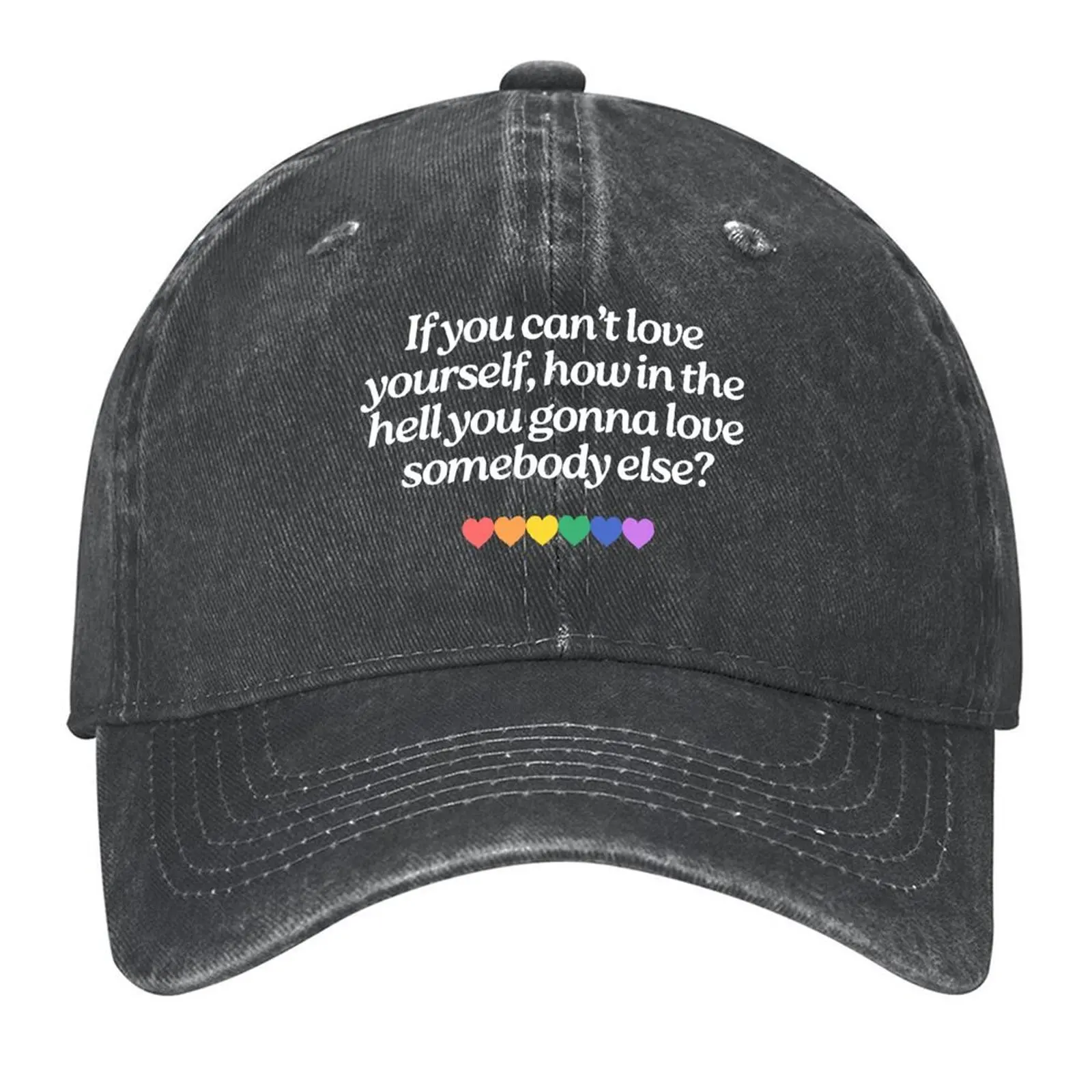 

Love Yourself Baseball Cap Big Size Hat golf hat genuine hats on offer Winter hat Sun Hats For Women Men's