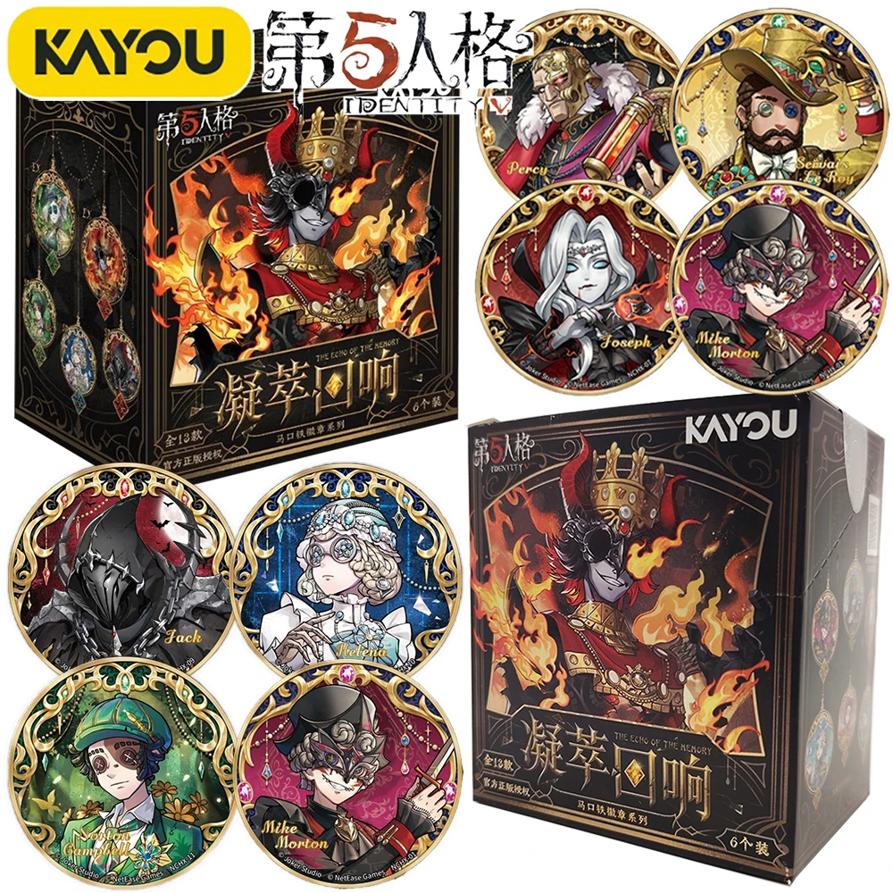 Official KAYOU Identity V Collection Game Peripheral Toys Popular Character Vera Nair Helena Creative Badge Backpack Decoration