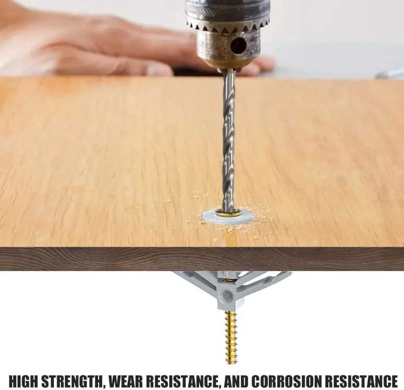 Plasterboard Self-Drilling Screws Hollow Wall Airplane Expansion Plug Anchor Plug Pipe Gypsum Board Anchors Drywall Fixings Bolt