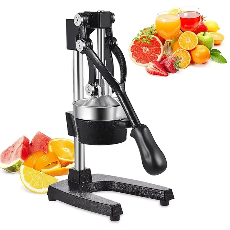 Citrus Orange Lemon Squeezer Manual Cold Press Slow Juicer Extractor Machine Fruit Juice Extractor