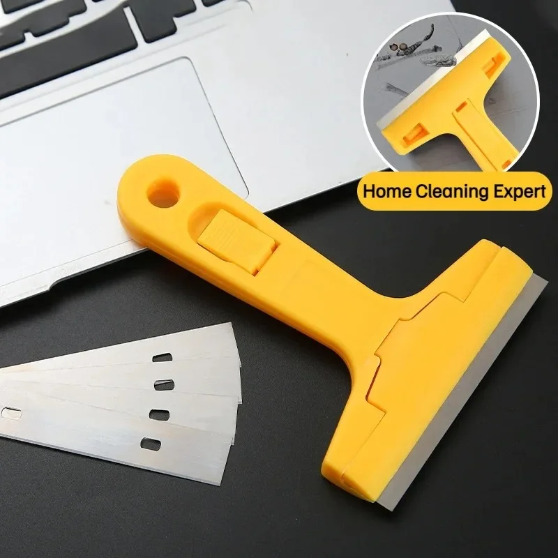 Cleaning Blade Wholesale Scraper Alloy Blade Beautiful Seam Glue Removal Cleaning Portable Cleaning Kitchen Household Tile Glass