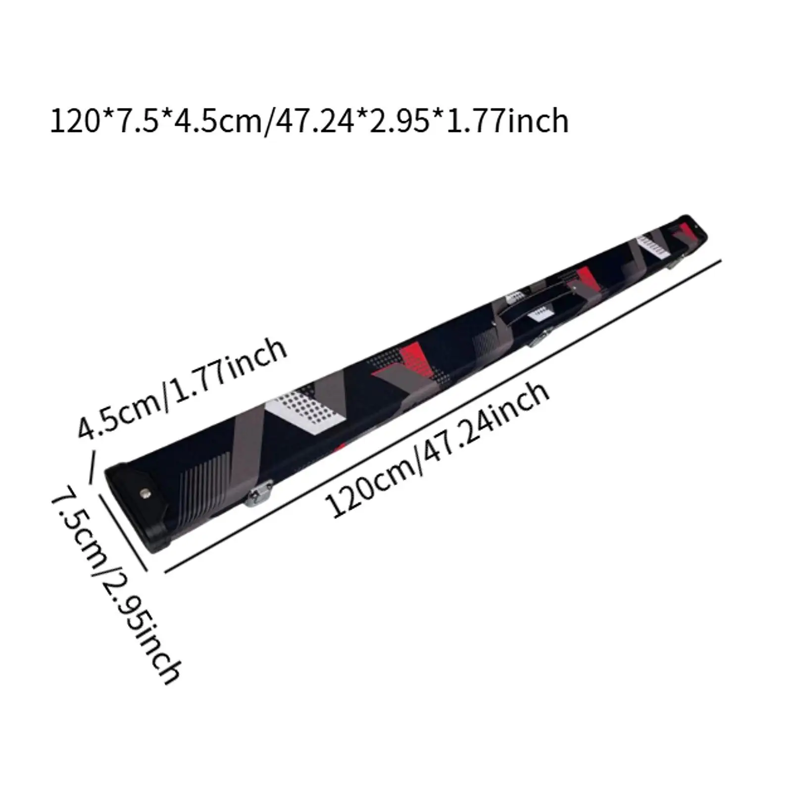 

Pool Cue Case Storage Box Container Supplies Pool Cue Holder Snooker Pool Cue Sticks Carrying Case for Snooker Travel Outdoor