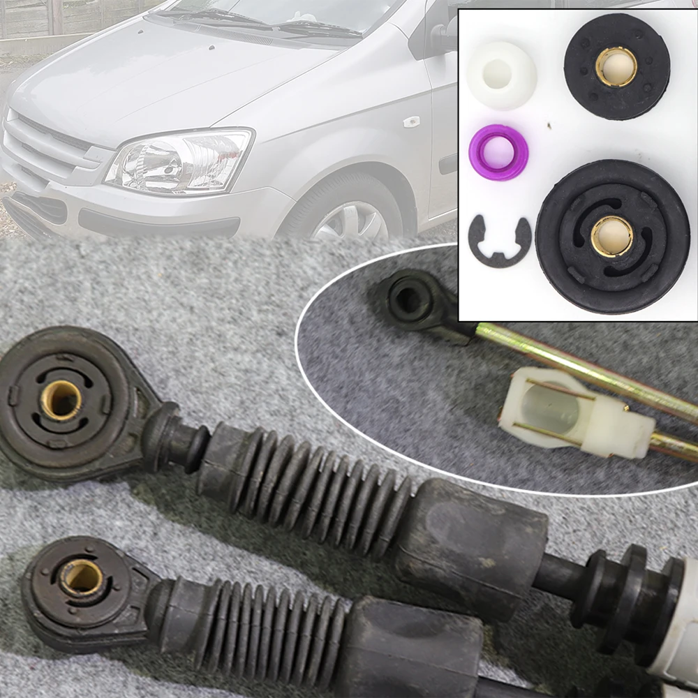 

For Hyundai Getz TB 2002 2004 2006 2008 2010 2011 Click Manual Gear Shift Selector Lever Linkage Cable Shifter Connect Bushing