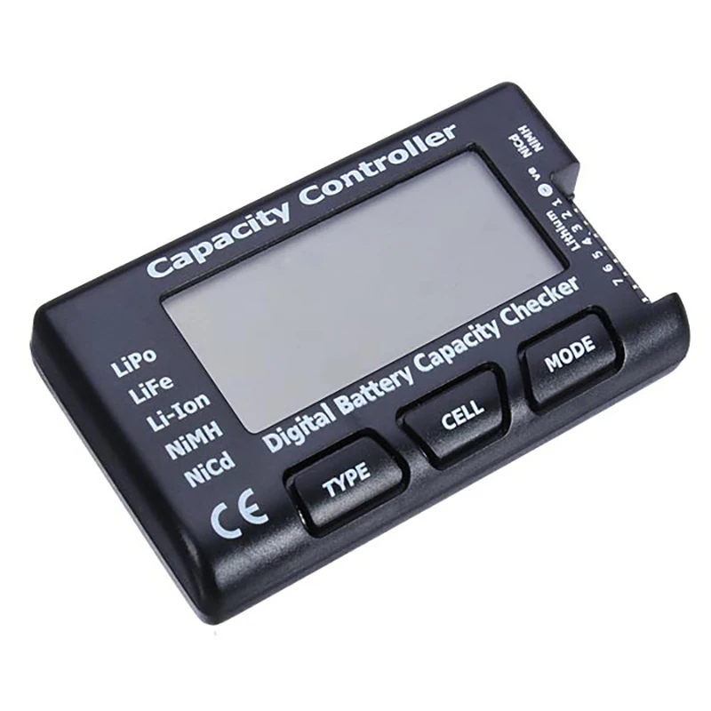 High Quality Cellmeter-7 Digital Battery Capacity Checker RC CellMeter 7 For LiPo LiFe Li-ion NiMH Nicd (With Balance)