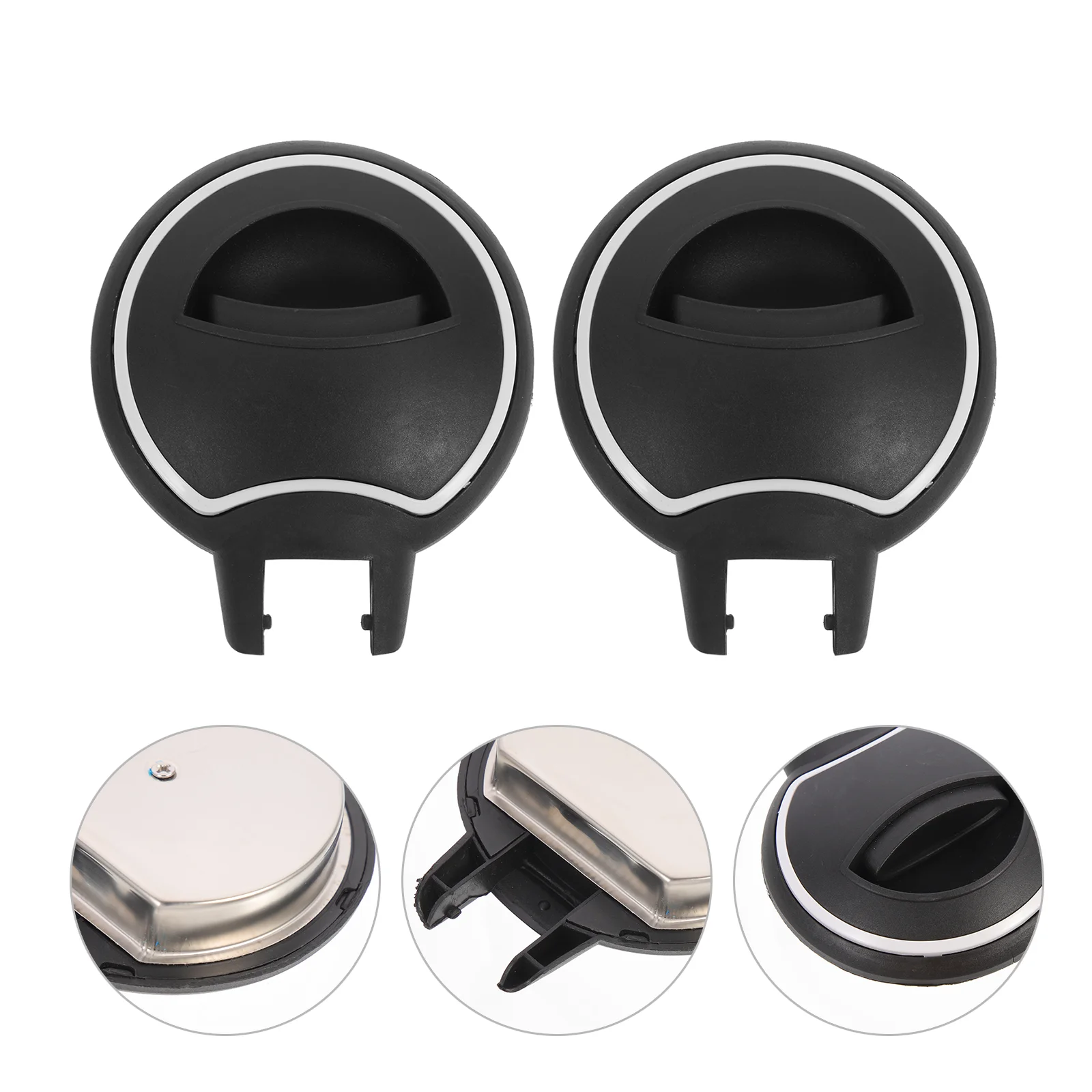 2 Pcs Kettle Lid Not Easy to Deform Electric Teakettle Cover Teapot Boil Water Stainless Steel