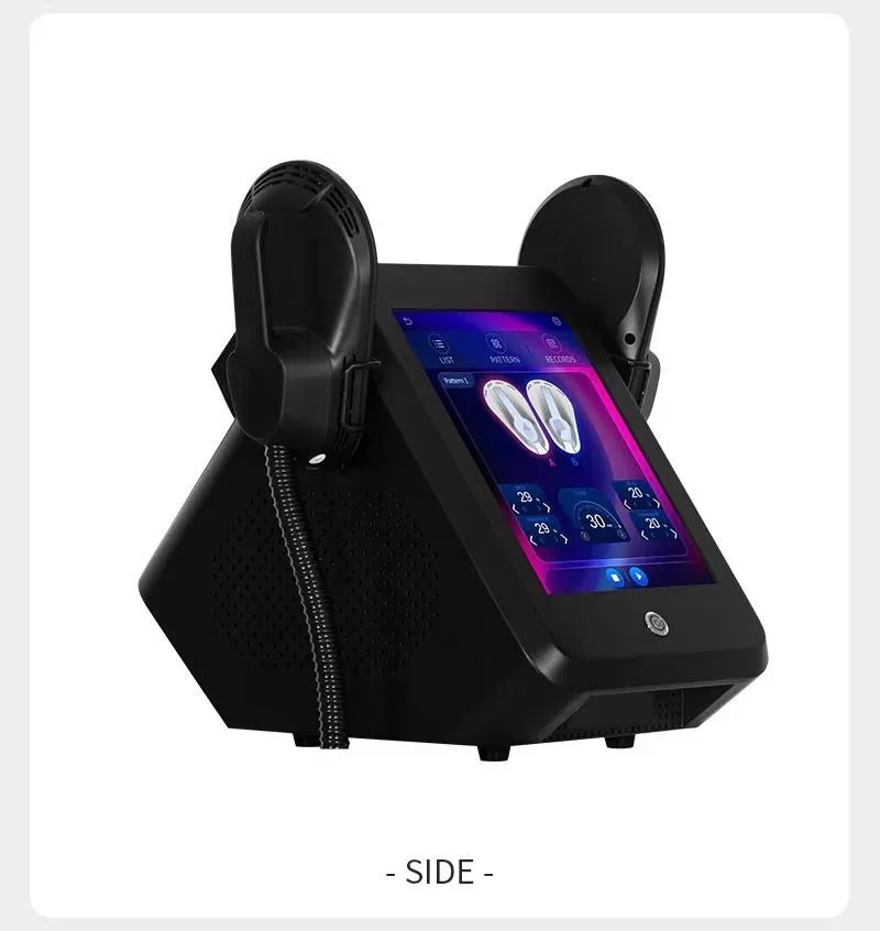 

Усовершенствованный аппарат EMS Myoslim HIEMT: профессиональный прибор для электромагнитной стимуляции мышц, высокочастотной вибрации и сжигания жира.