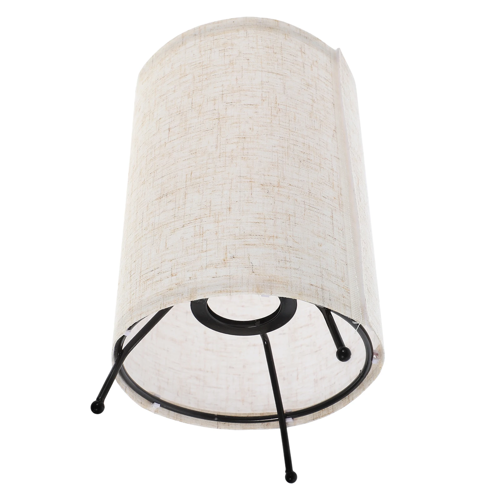 

Lamp Shade Fabric Drum Lampshade Cylinder Linen Light Covers Replacement Table Lamp Shades for Home Bedroom Living Room