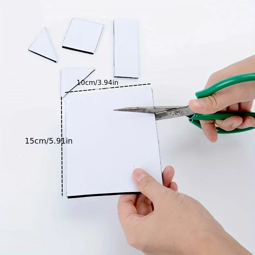 Upgraded Hook And Loop Tape Double Sided Adhesive Strips Mounting Adhesive Fasteners Carriers for Indoor Home School Office Use