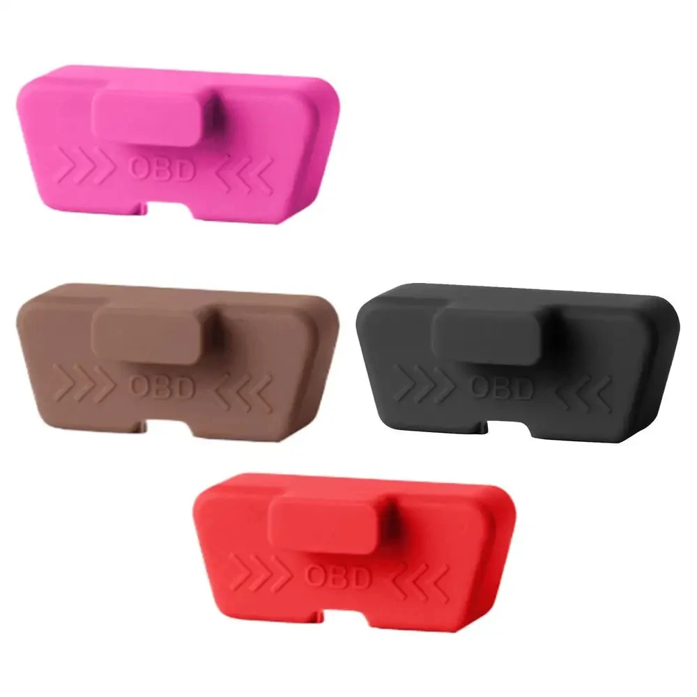 ​ Cappucci per intasamento OBD antipolvere con custodia protettiva in silicone impermeabile antiruggine per accessori auto