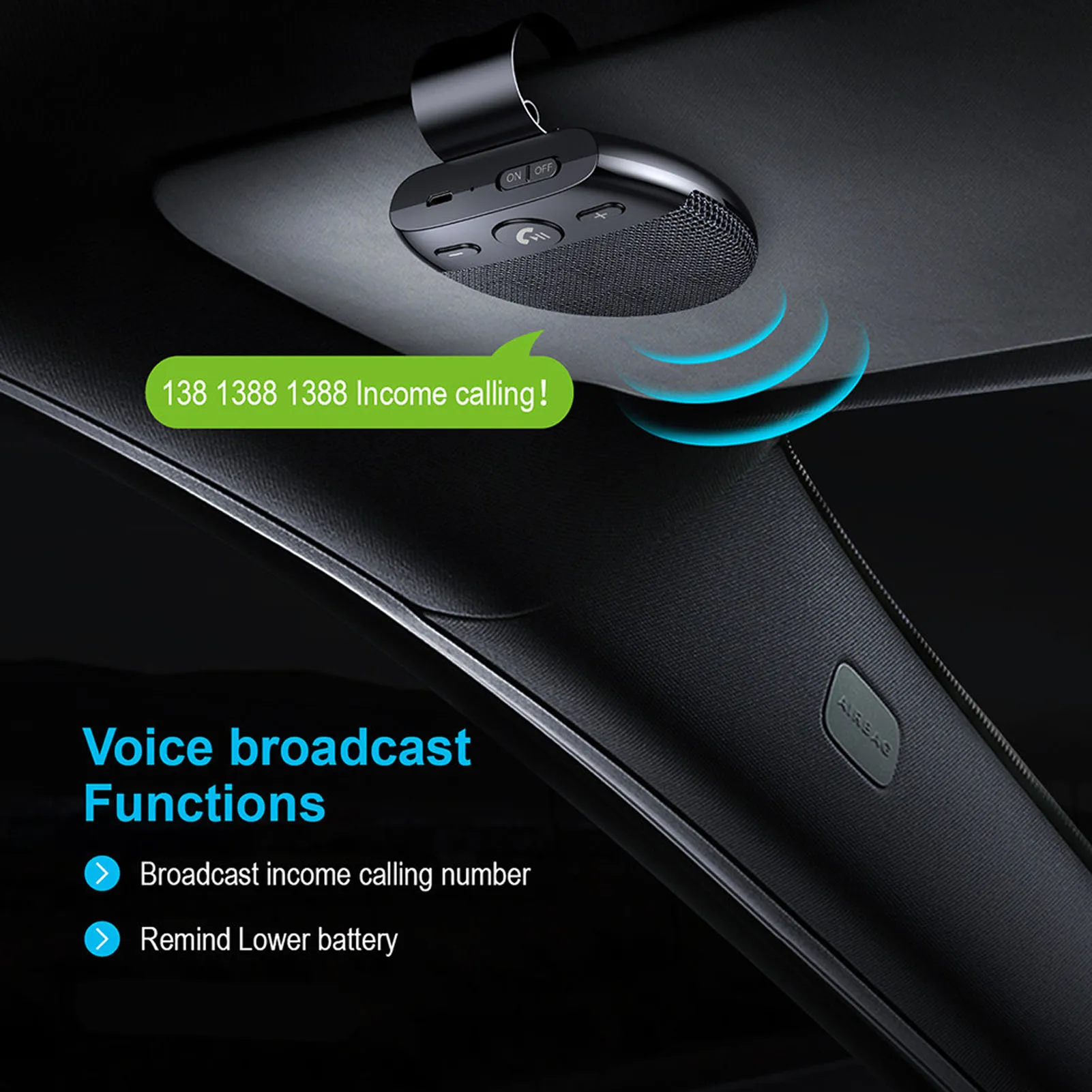 Car Speakerphone Ha…