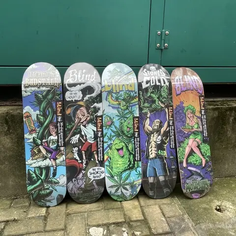 BLIND skateboard decks table  100% Canada maple 7 ply  cold press Pro skate more size 7.75/8.0/8.25/8.5 inches skate patrs