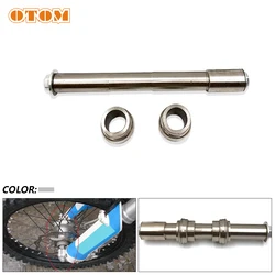 OTOM Off-road Motorcycle Front Axle Wheel Hub Shaft Spacer Bushing Kit For KTM EXC SX XC XCW HUSQVARNA GASGAS 125-500 2015-2023