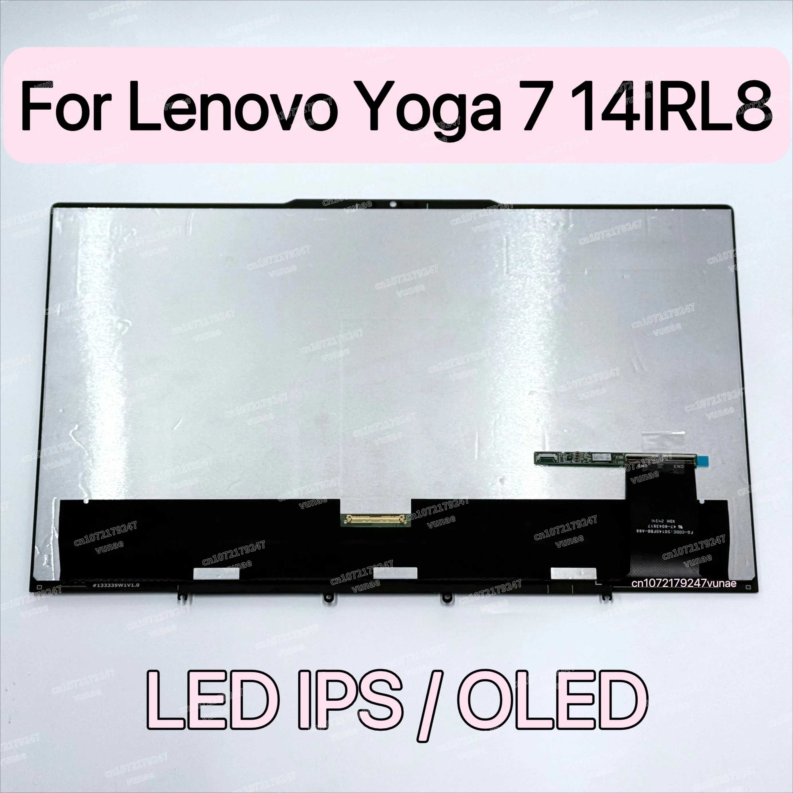 For Yoga 7 14IRL8 Touch Screen LCD 7 14ARP8 Display Digitizer
