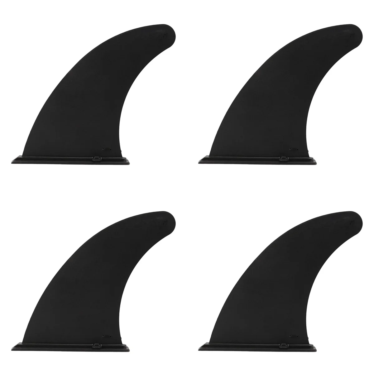 4X Nylon Surfboard Water Splitter Buckle Type Removable Inflatable-Sup Center Ankle Standing Paddle Board Canoe Fin