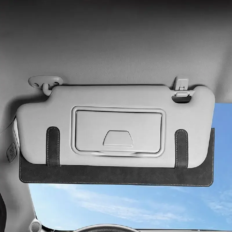 1 قطعة قناع الشمس المستقطب موسع المضادة للوهج قناع السيارة للقيادة الآمنة ، اكسسوارات الزجاج الأمامي للسيارات لمنع ظلة #2