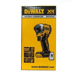 DEWALT DCF850 1/4in Brushless Cordless 3-Speed Impact Driver 20V Lithium Power Tools 3250RPM 3800IPM 205NM Bare Tool