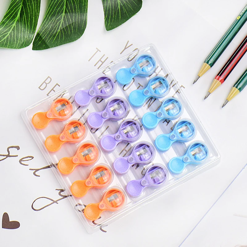 4 Buah Rautan Pensil Mini 2.0Mm Alat Penggiling Timah Halus Pemotong Pensil