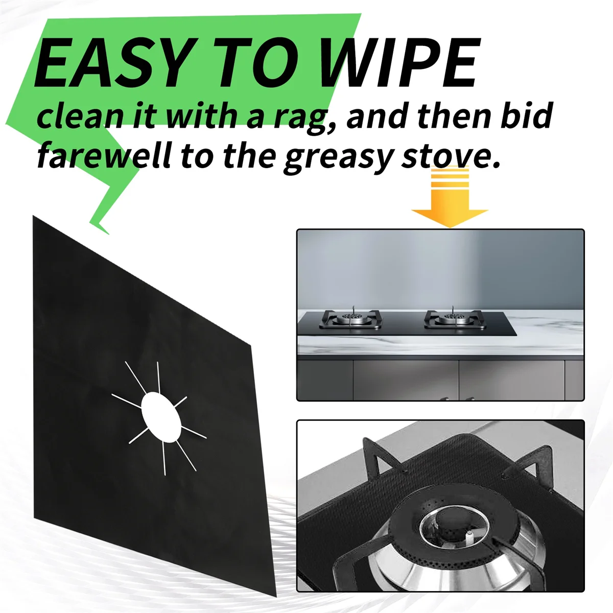 

【Лестный шанс!】4 крышки конфорок, верхняя крышка многоразовой плиты, антипригарная подкладка горелки, теплоизоляционная прокладка для газовой плиты