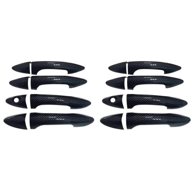 2X Car Exterior Door Handle Cover Trim For Hyundai Solaris VERNA 2011 2012 2013 2014 2015 2016 Car Accessories