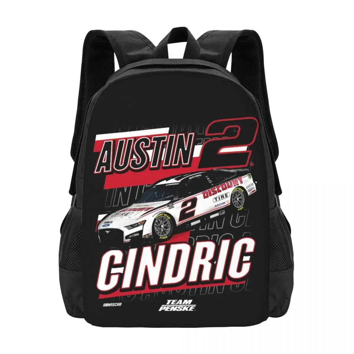 Austin Cindric 2 Travel Laptop Backpack, Business College School Computer Bag Gift for Men & Women