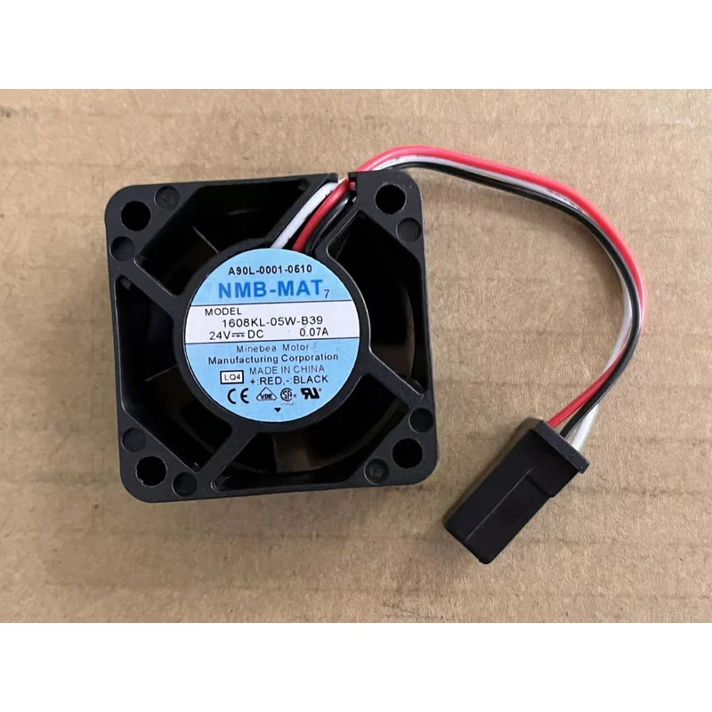 ZZZZ   NEW FOR  Original NMB-MAT 1608KL-05W-B39 fan 24V 0.07A 3PIN 40*40*20mm Cooling Fan