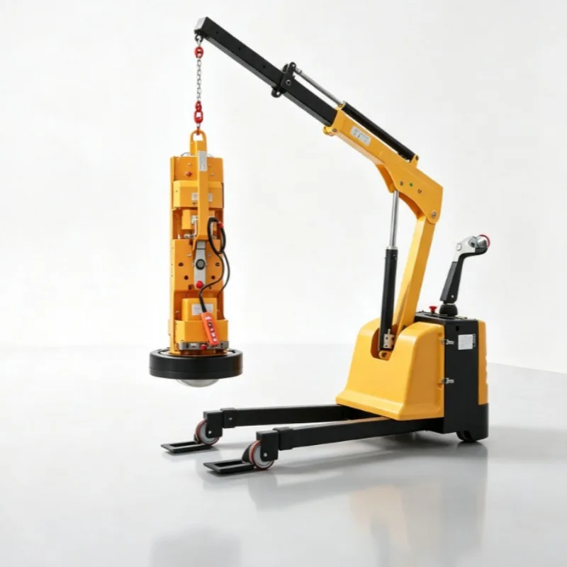 FOB Aluminum Profile Beam Glass Suction Lifter 360 Degree Rotation For Curtain Wall Installation And Material Handling Equipment