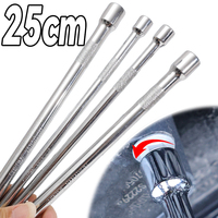 2Size Long Rod Steering Socket Linkage Autos Repair Demolition Accessories Attachment Ratchet Wrench Socket Extender Hand Tools