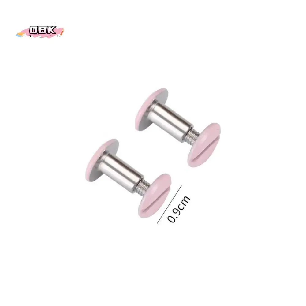 Detachable Metal Spiral Rings Binder Clip High Quality Diary A8 Paper Binder Clips DIY Album Loose Leaf Ring Notebook Planner