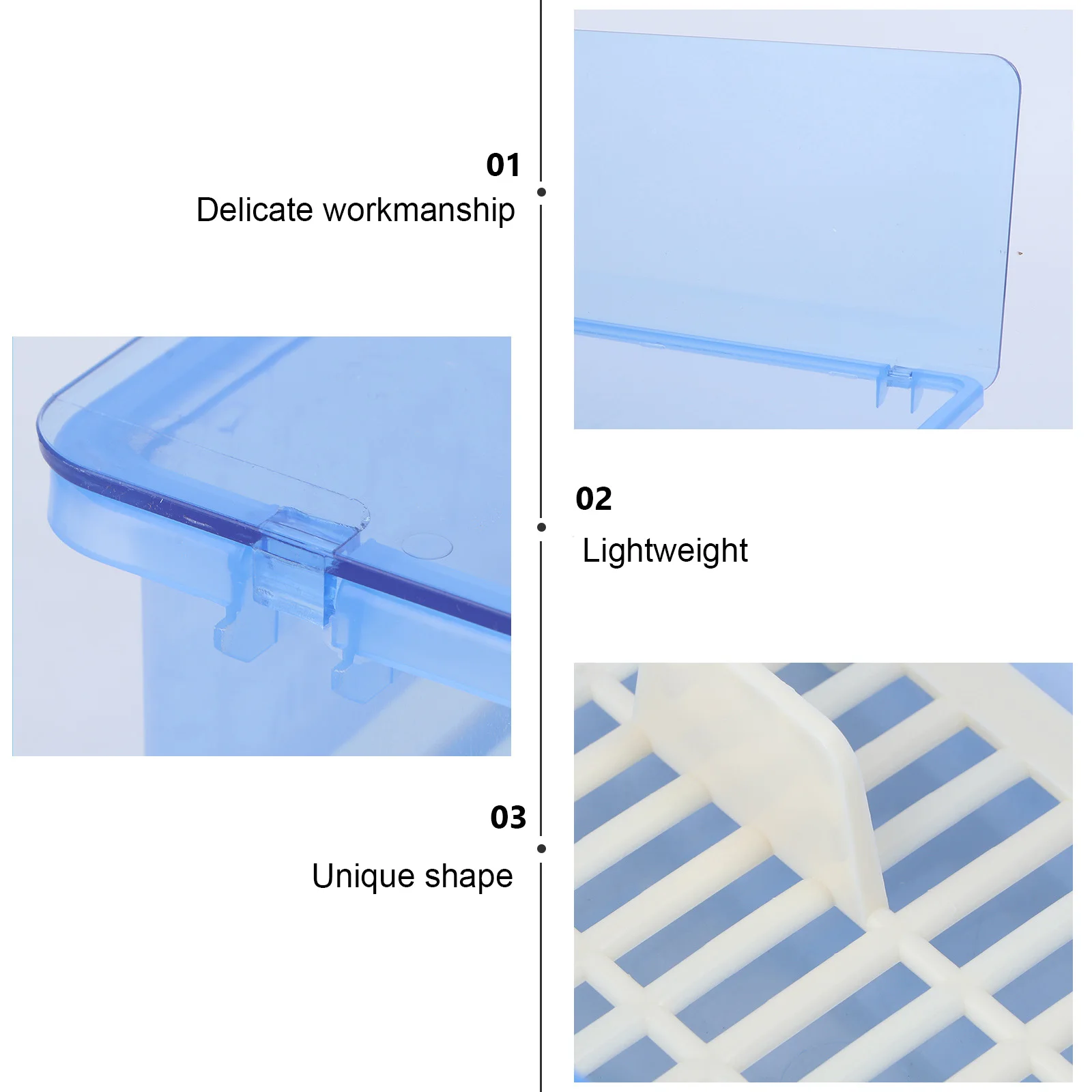 

Cutlery Storage Box Portable Chopsticks Container Containers Tableware Cage Utensil Drying Holder Organizer