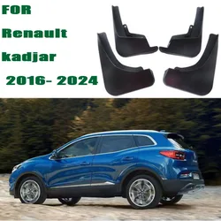 Guardabarros antisalpicaduras para coche, accesorios para Renault kadjar 2016, 2017, 2018, 2019, 2020, 2021, 2022, 2023, 2024