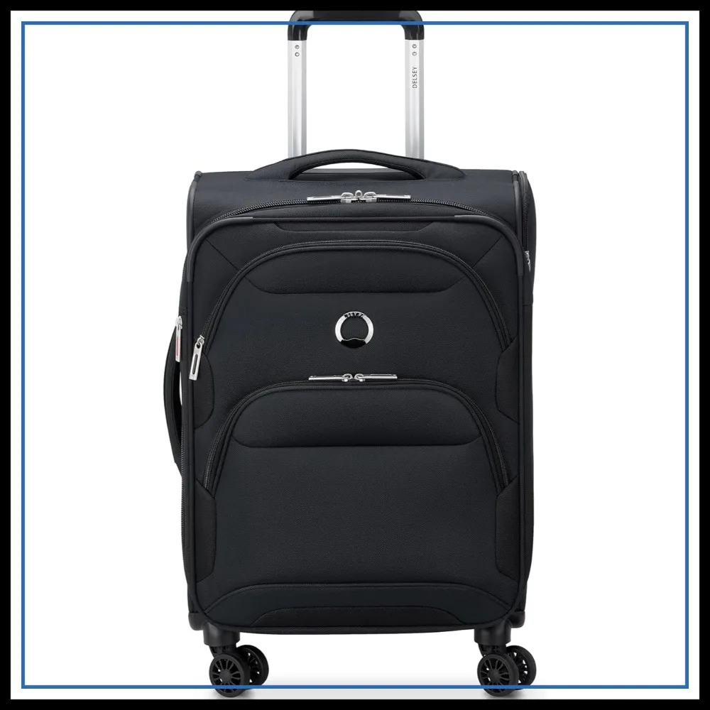 

Expandable Softside Carry-On Luggage with Spinner Wheels, 21 Inch, Sky Max 2.0